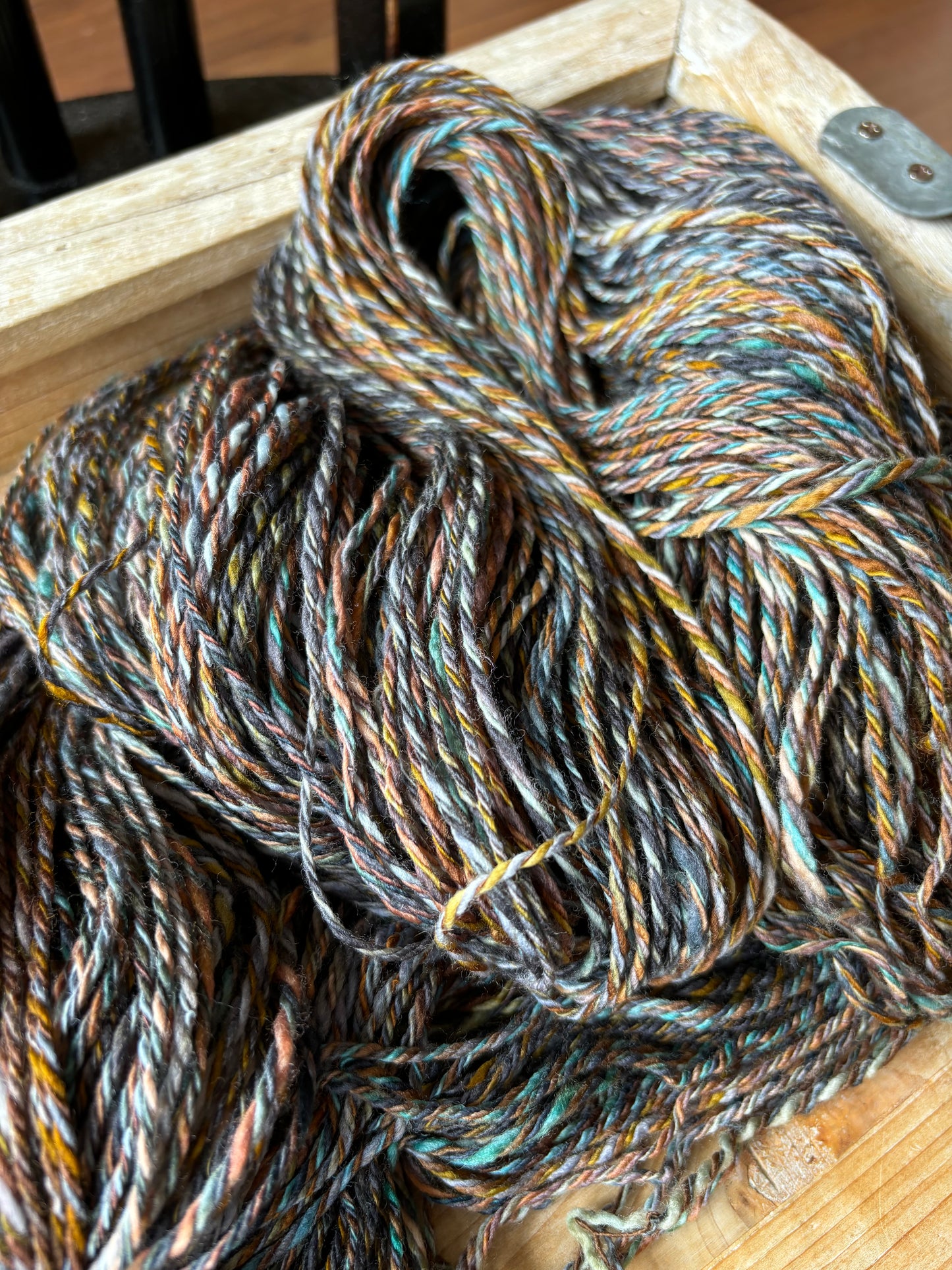 Hand Spun Yarn - 100% Superwash Merino Wool