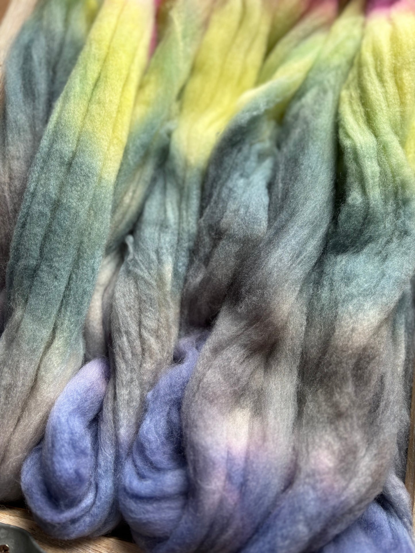 Northern Lights - 100 grams of Spinning Fibre