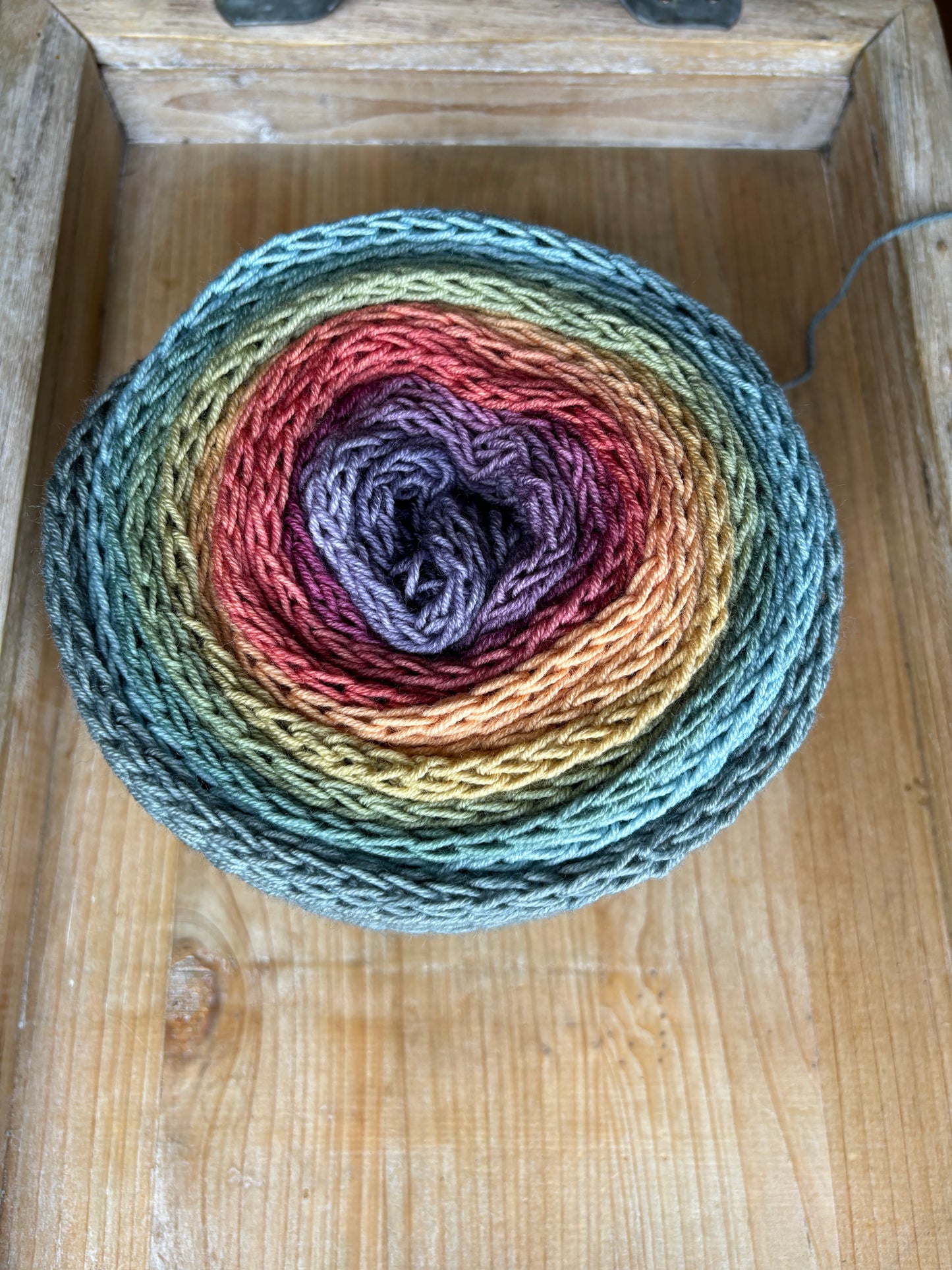 Hand Dyed Yarn Gradient