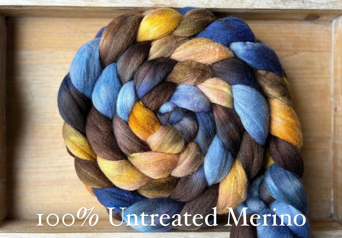 Sunflower Fields - 100 grams of Spinning Fibre