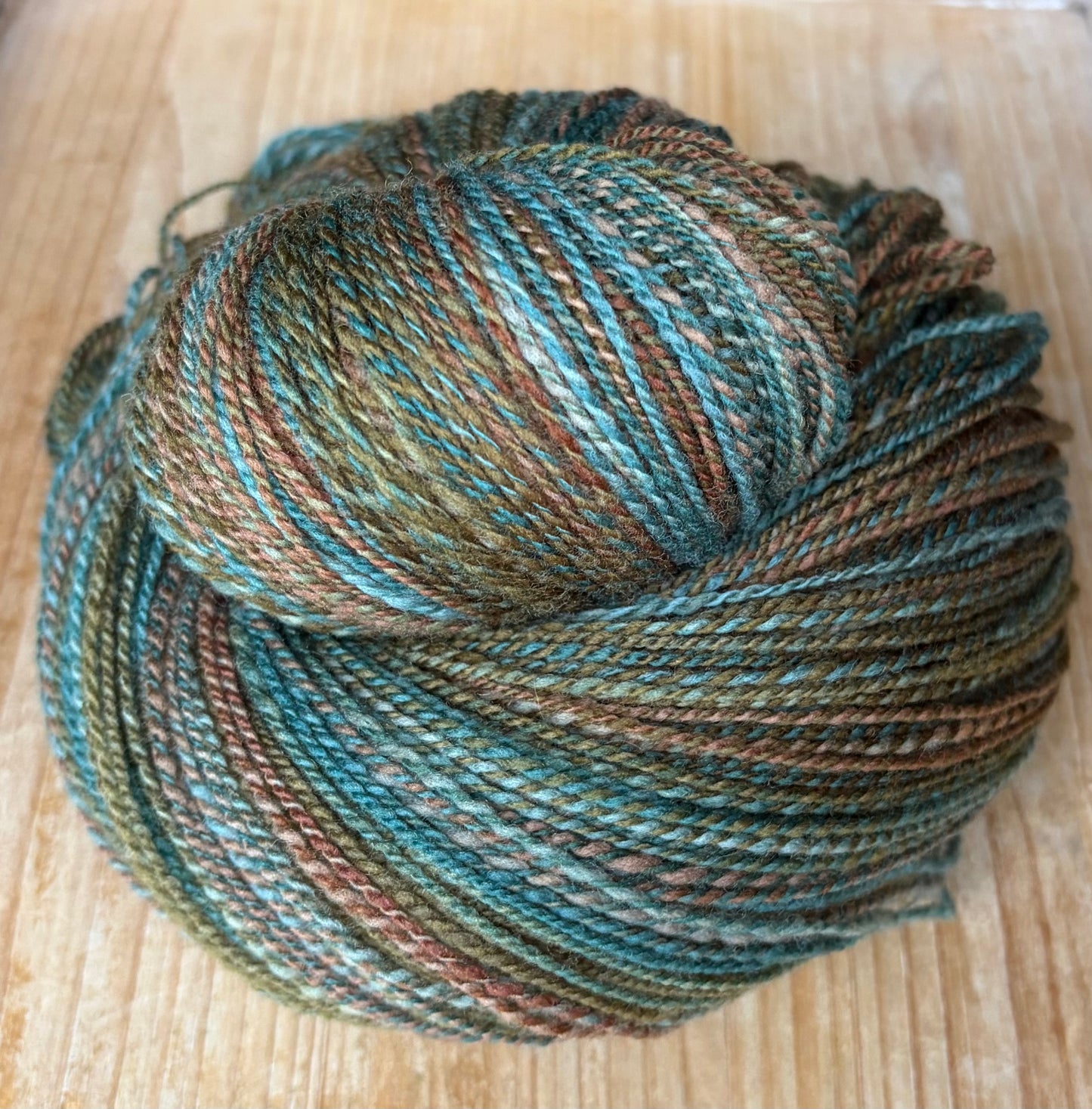 Hand Spun Yarn - 80% Superwash Merino/20% Nylon