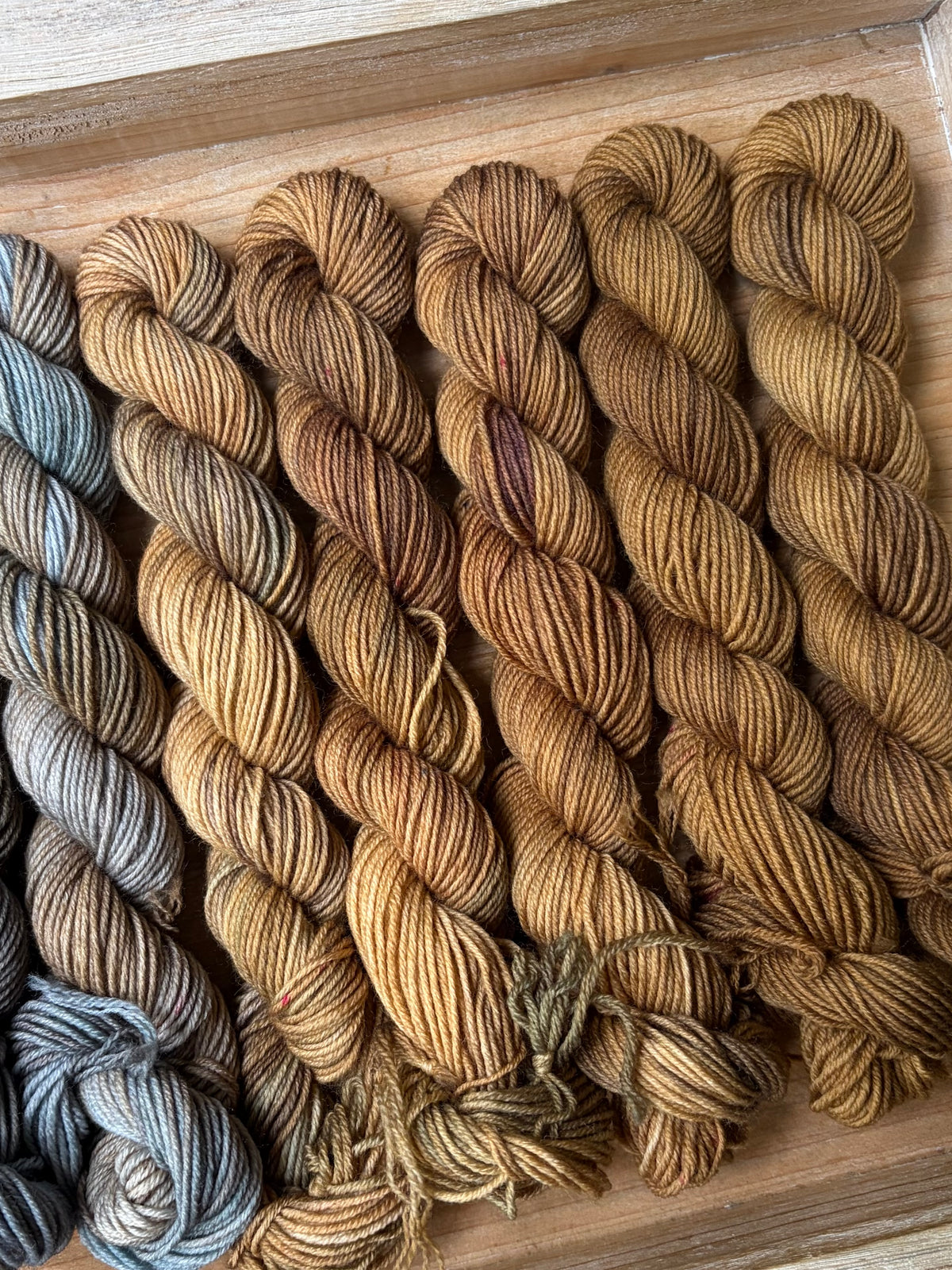 10 Skein Mini Yarn Fade - Squishy Sock Base