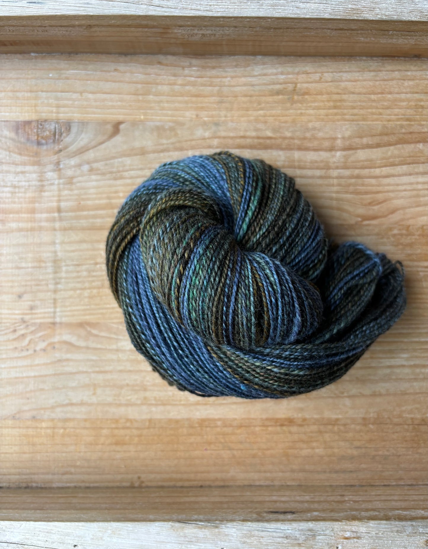 Hand Spun Yarn - 100% Superwash Merino Wool