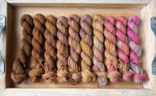 10 Skein Mini Yarn Fade - Squishy Sock Base