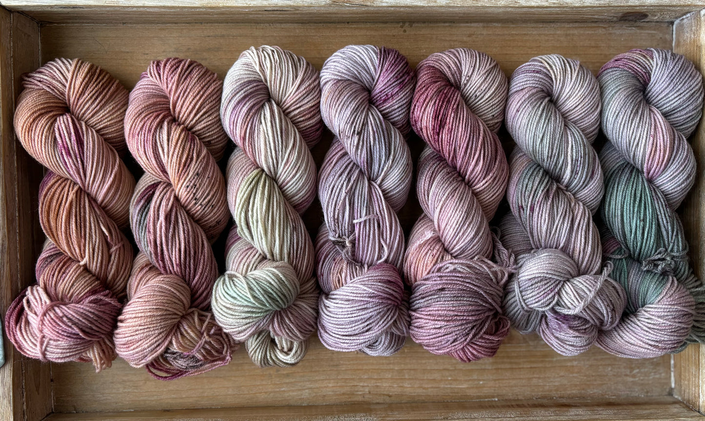 15 Skein Mini Yarn Fade - Squishy Sock Base