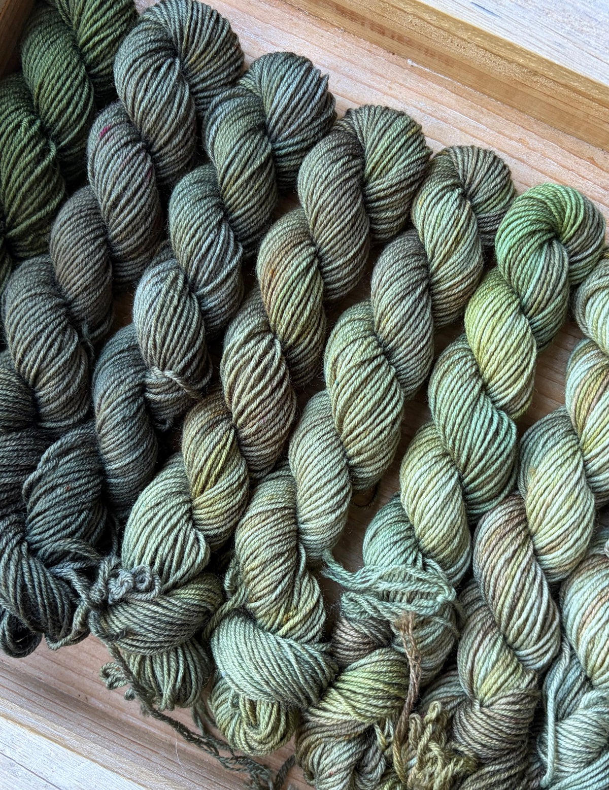 24 Skein Mini Yarn Fade - Squishy Sock Base
