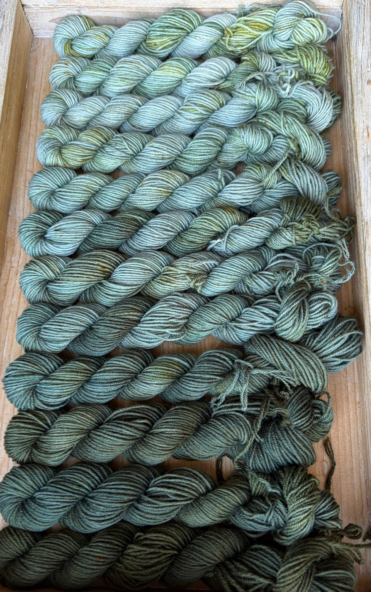 24 Skein Mini Yarn Fade - Squishy Sock Base