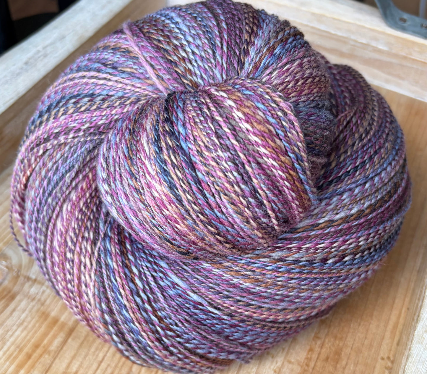 Hand Spun Yarn - 80% Superwash Merino/20% Nylon