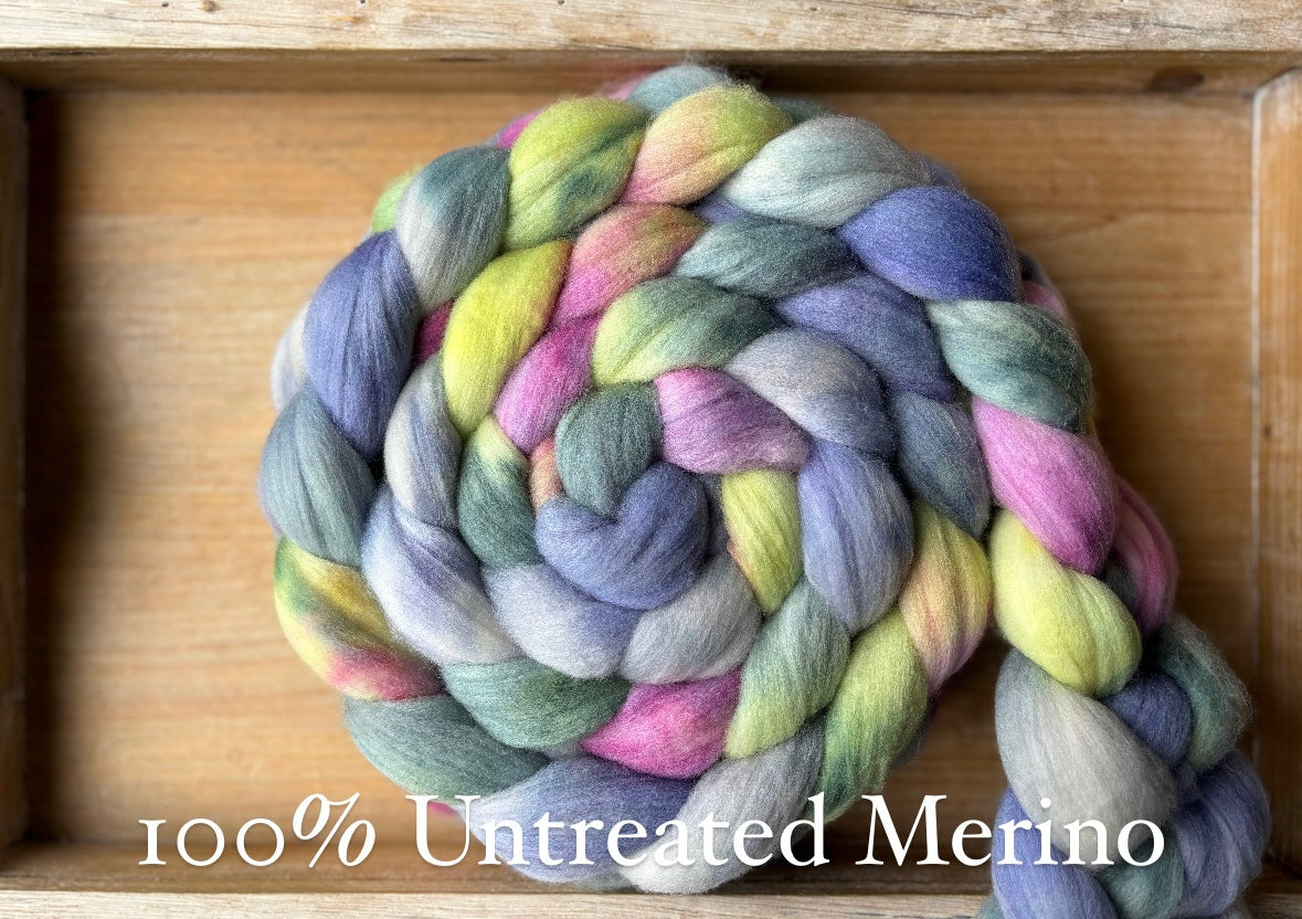 Northern Lights - 100 grams of Spinning Fibre