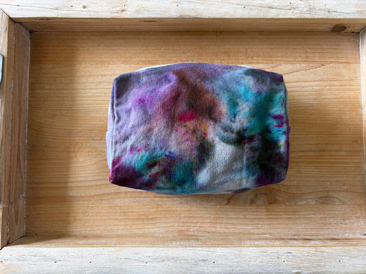 Ice Dyed Zipper Pouch