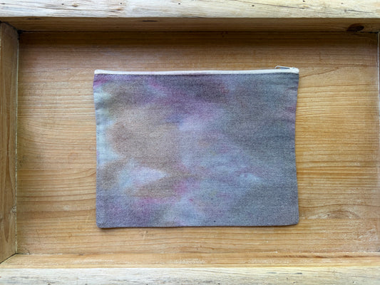 Ice Dyed Zipper Pouch