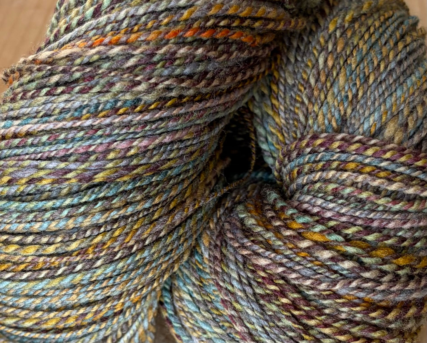 Hand Spun Yarn - 100% Untreated Merino Wool