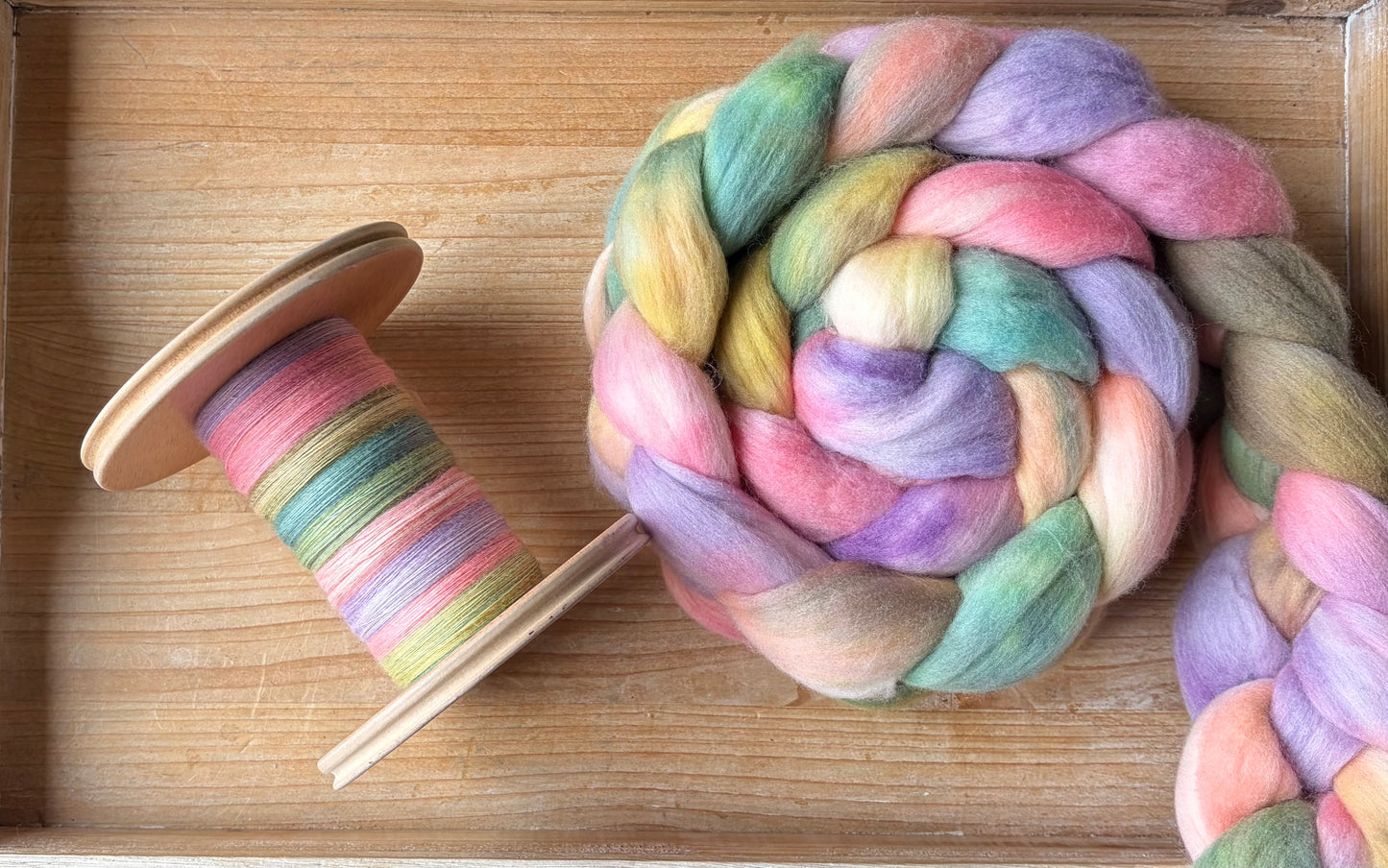 Hand Spun Yarn - 100% Untreated Merino Wool