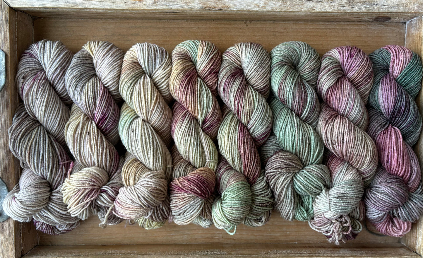 15 Skein Mini Yarn Fade - Squishy Sock Base