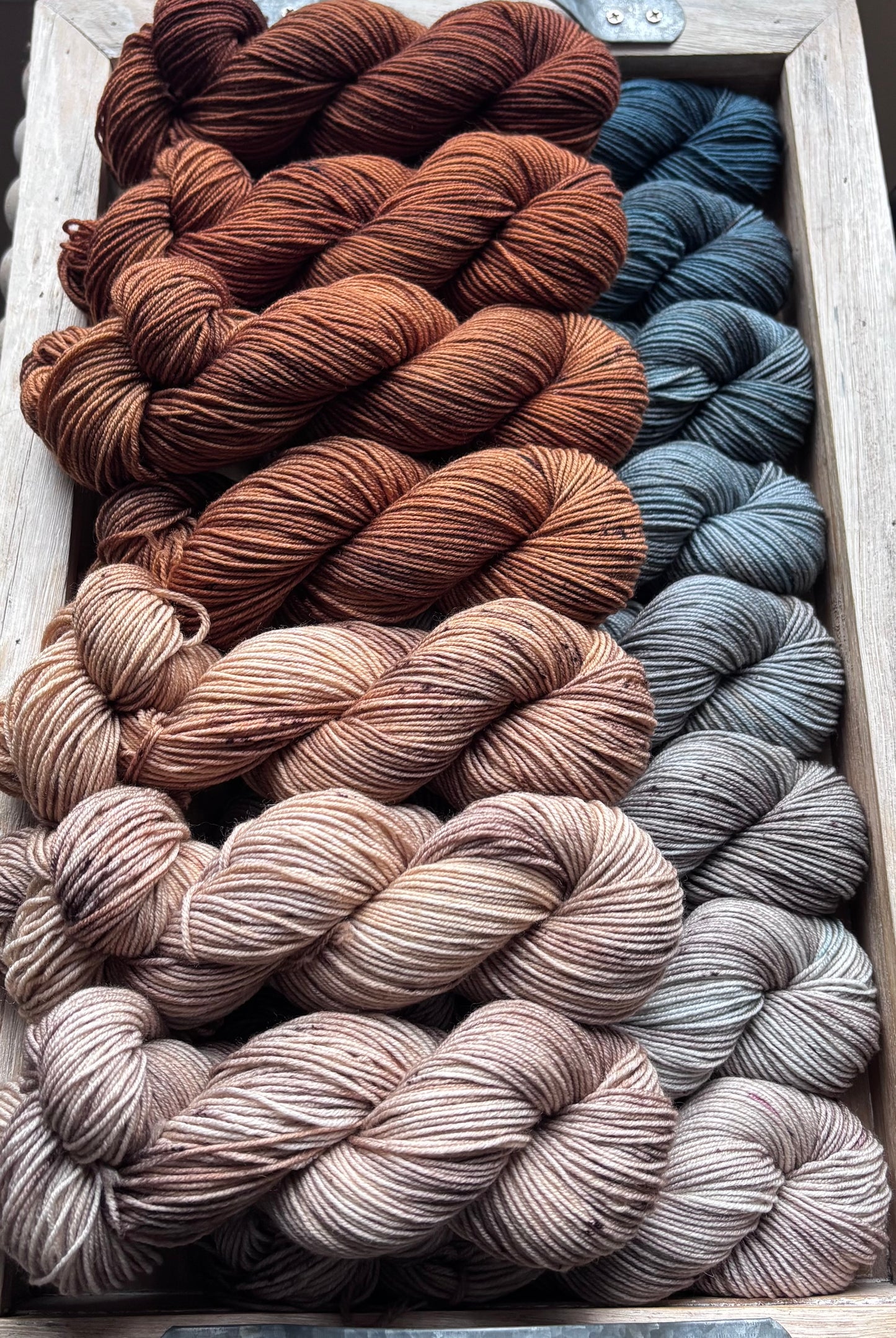 15 Skein Mini Yarn Fade - Squishy Sock Base