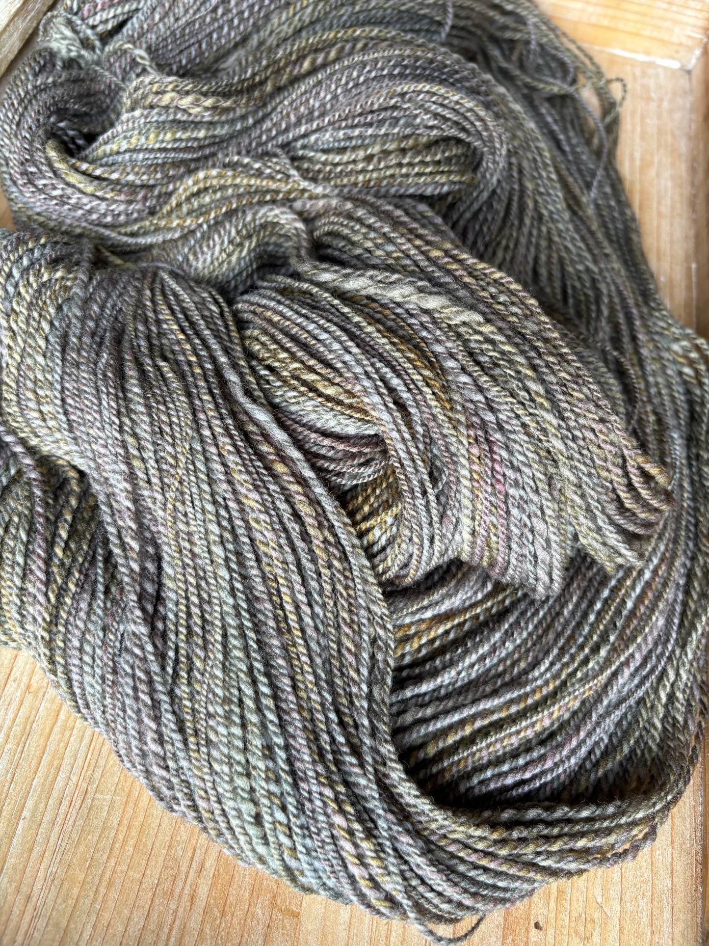 Hand Spun Yarn - 100% Untreated Merino Wool