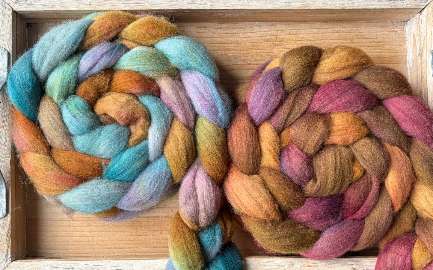 Hand Spun Yarn - 100% Polwarth - Sweater Quantity