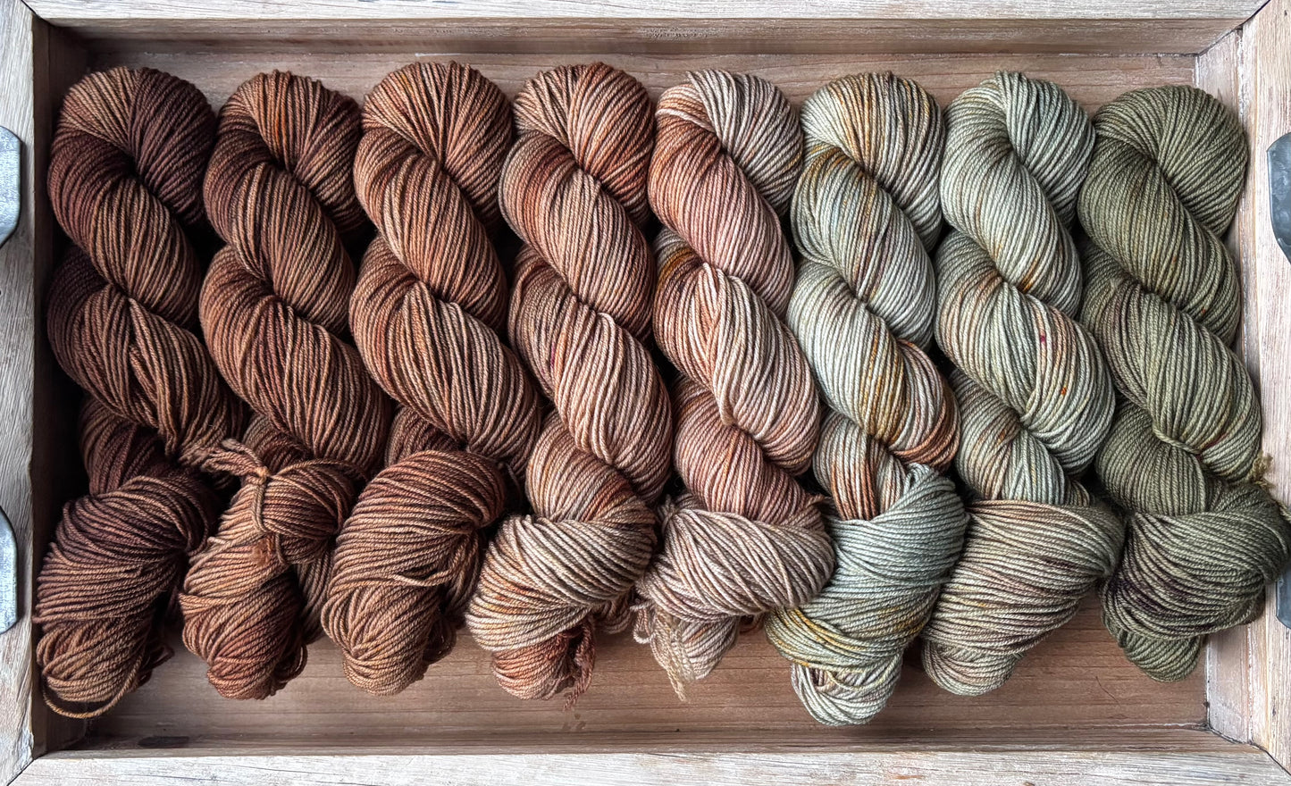 15 Skein Mini Yarn Fade - Squishy Sock Base