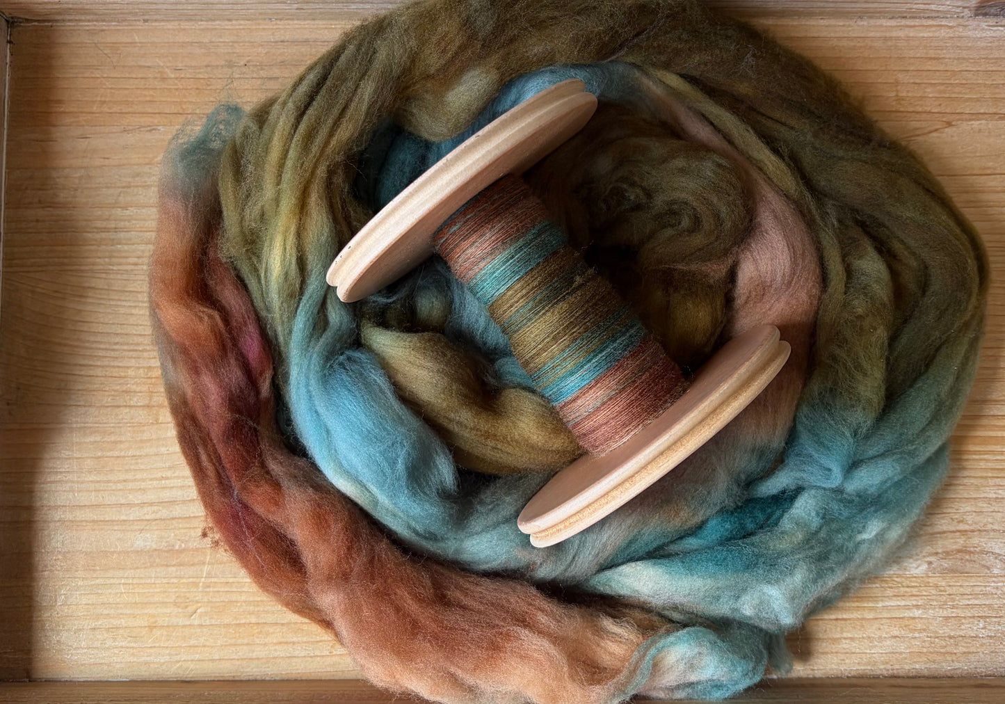 Hand Spun Yarn - 80% Superwash Merino/20% Nylon