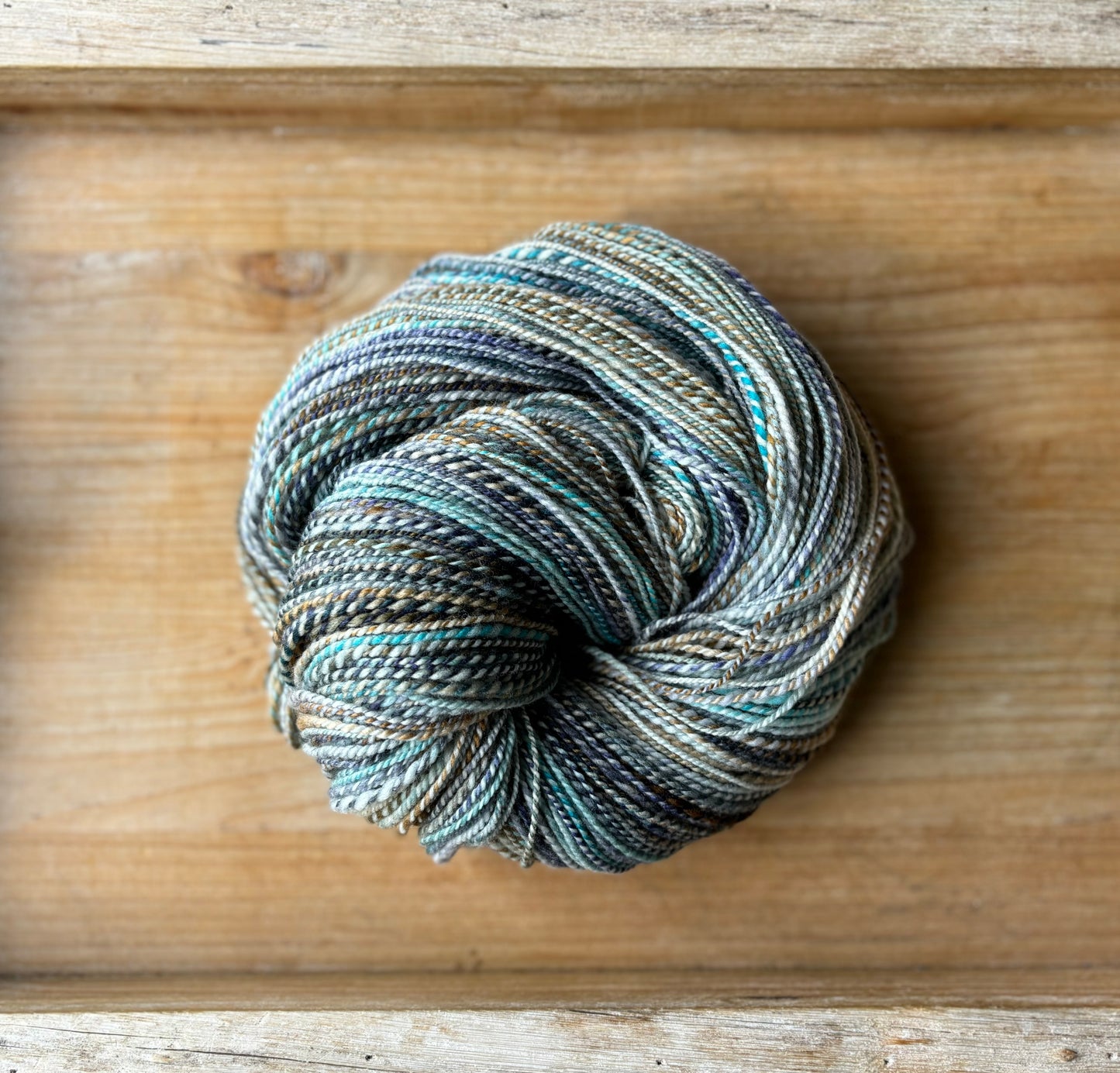 Hand Spun Yarn - 100% Superwash Merino Wool