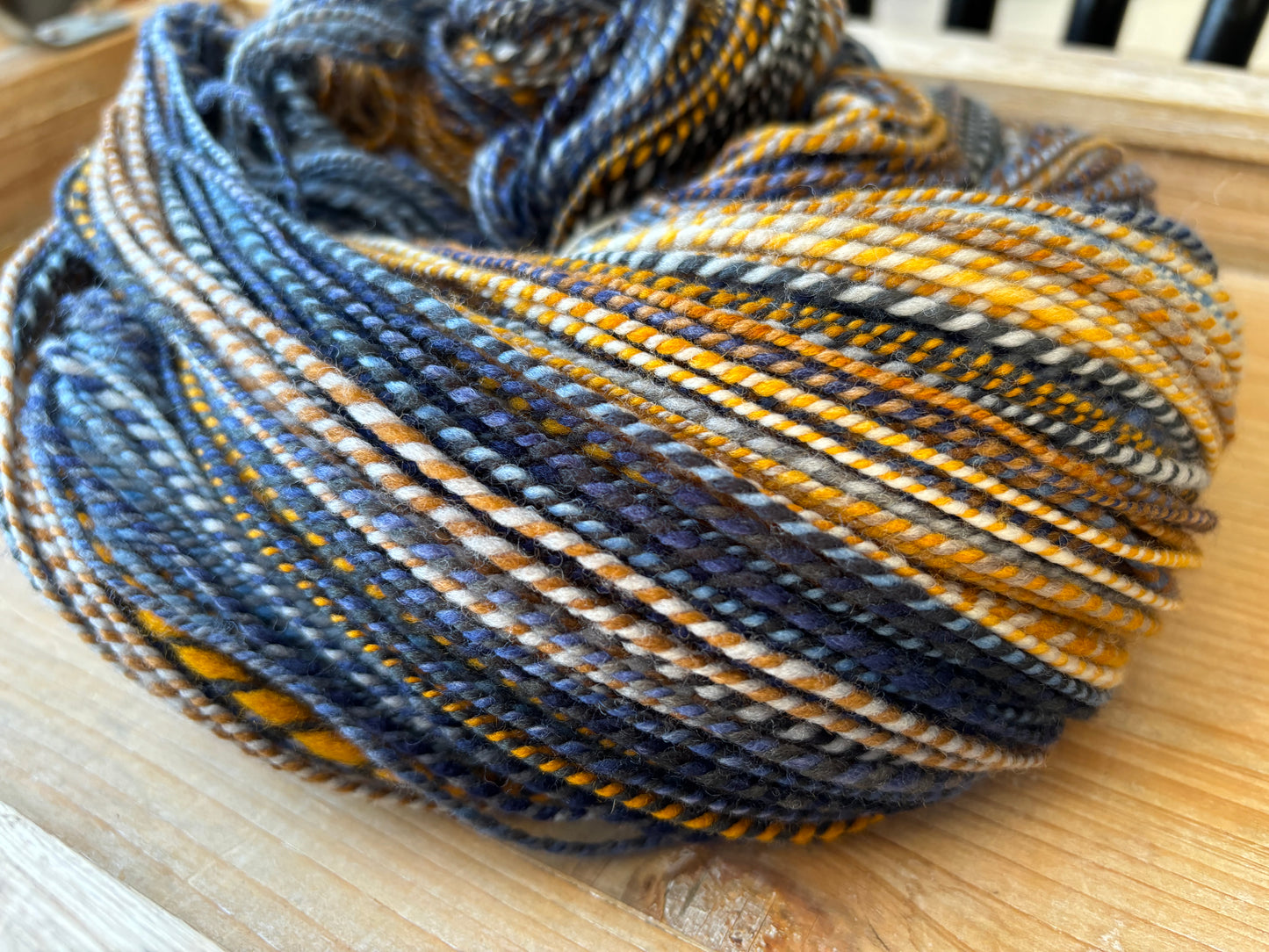 Hand Spun Yarn - 100% Superwash Merino Wool