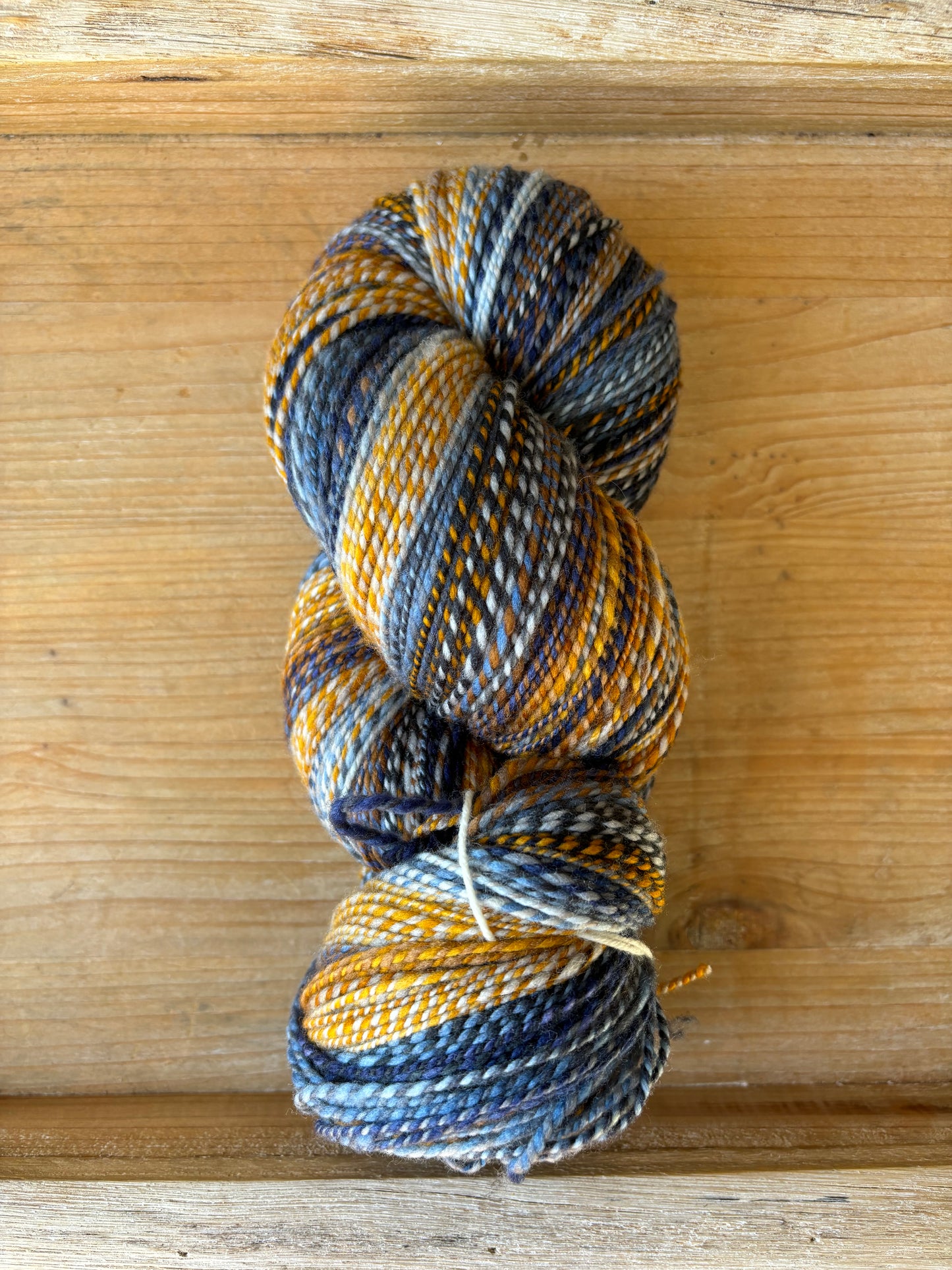 Hand Spun Yarn - 100% Superwash Merino Wool