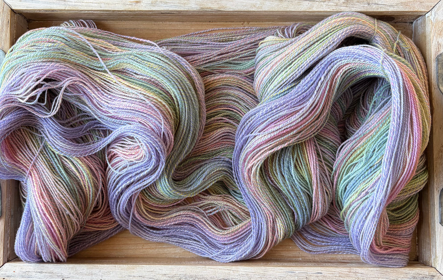Hand Spun Yarn - 100% Untreated Merino Wool