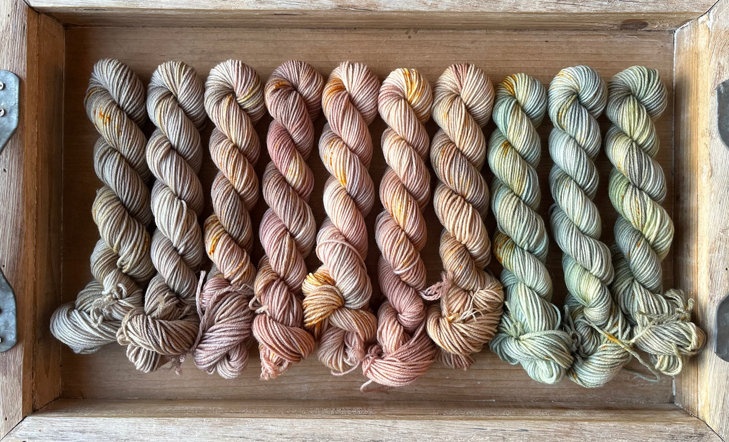 10 Skein Mini Yarn Fade - Squishy Sock Base