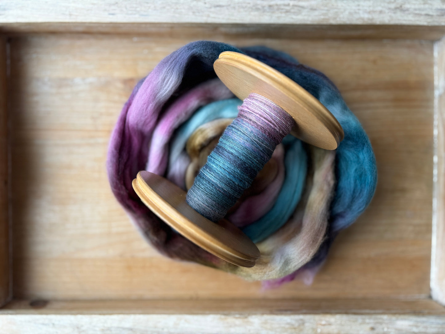 Hand Spun Yarn - 100% Untreated Merino Wool