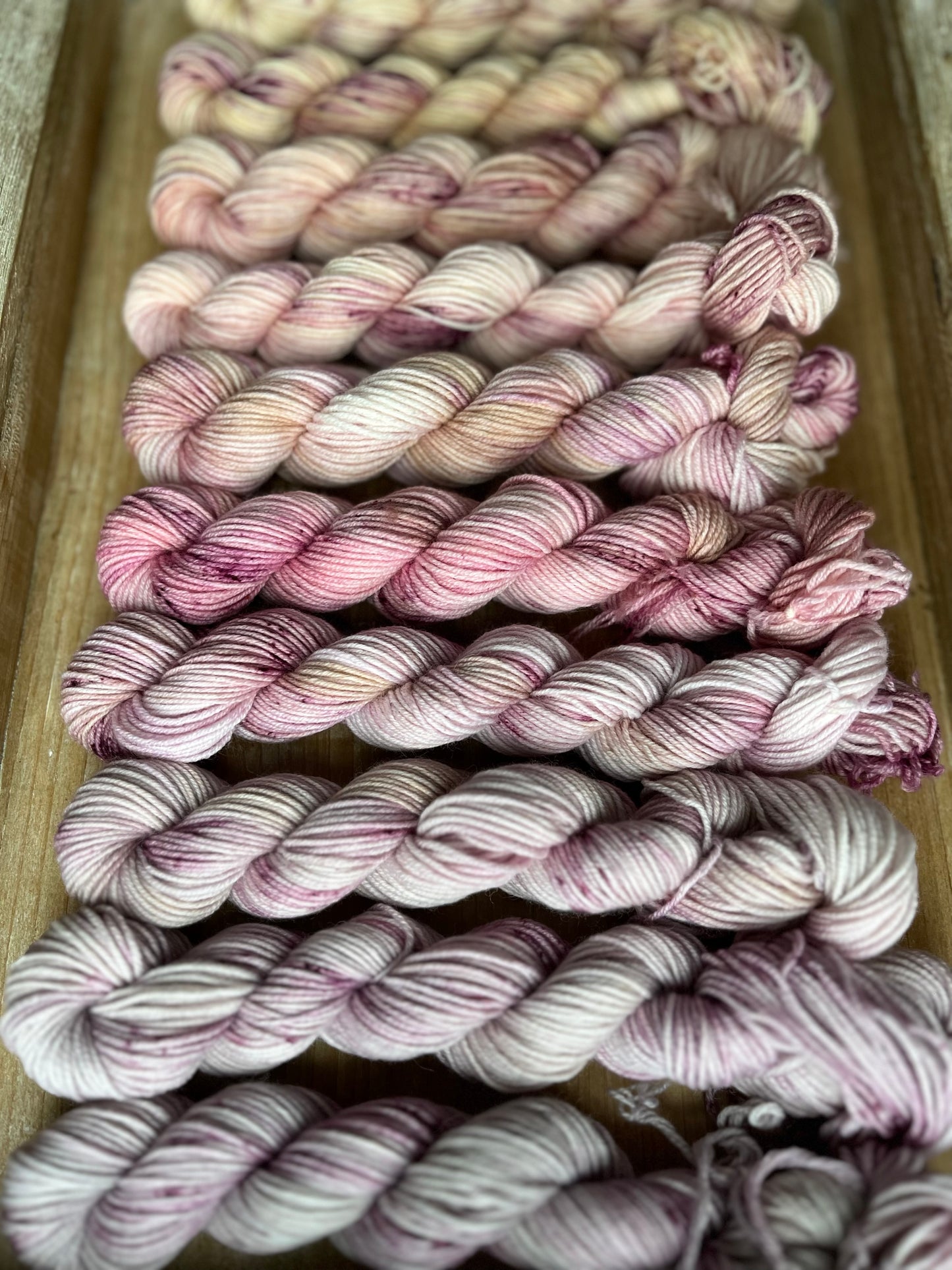 10 Skein Mini Yarn Fade - Squishy Sock Base