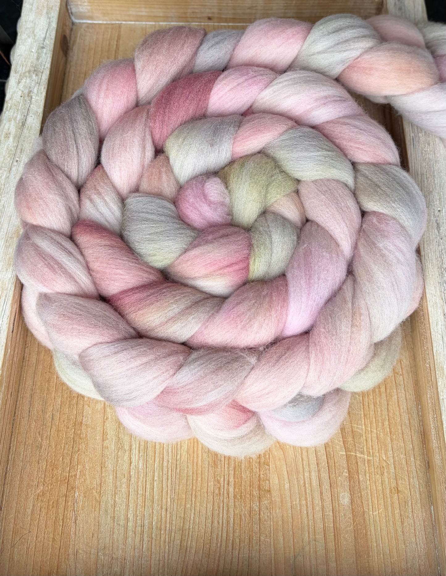 Targhee - 23 Micron - One of a Kind Batch - 100 grams of Spinning Fibre - Hand Dyed Combed Top