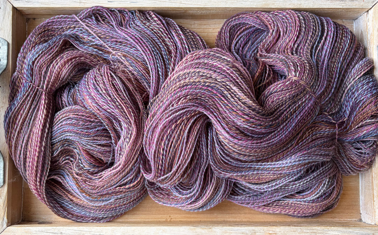 Hand Spun Yarn - 80% Superwash Merino/20% Nylon