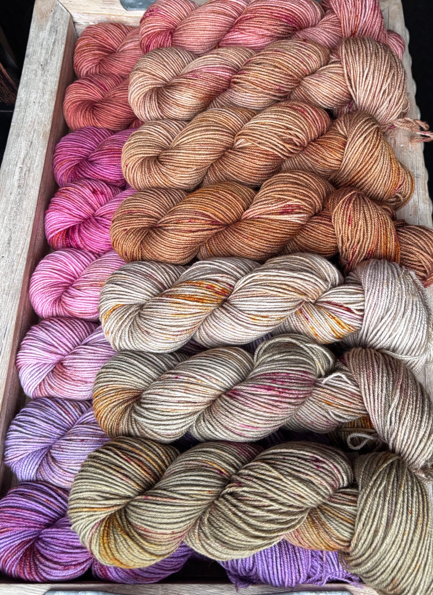 15 Skein Mini Yarn Fade - Squishy Sock Base