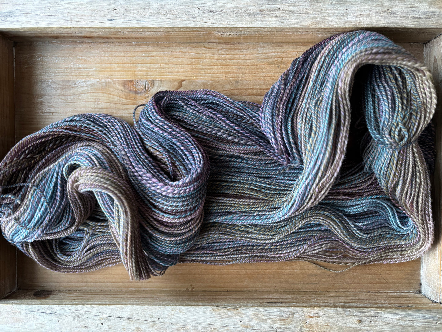 Hand Spun Yarn - 100% Untreated Merino Wool