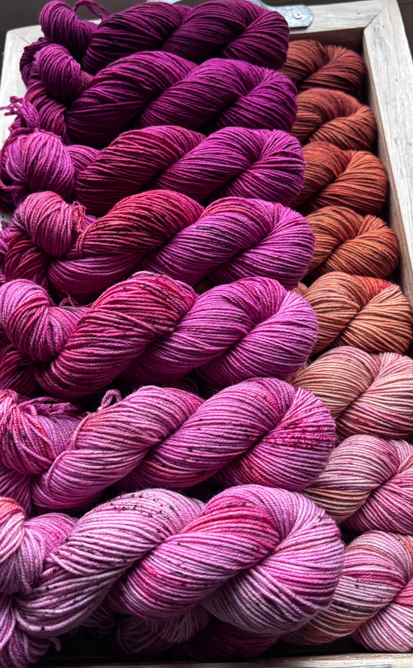 15 Skein Mini Yarn Fade - Squishy Sock Base