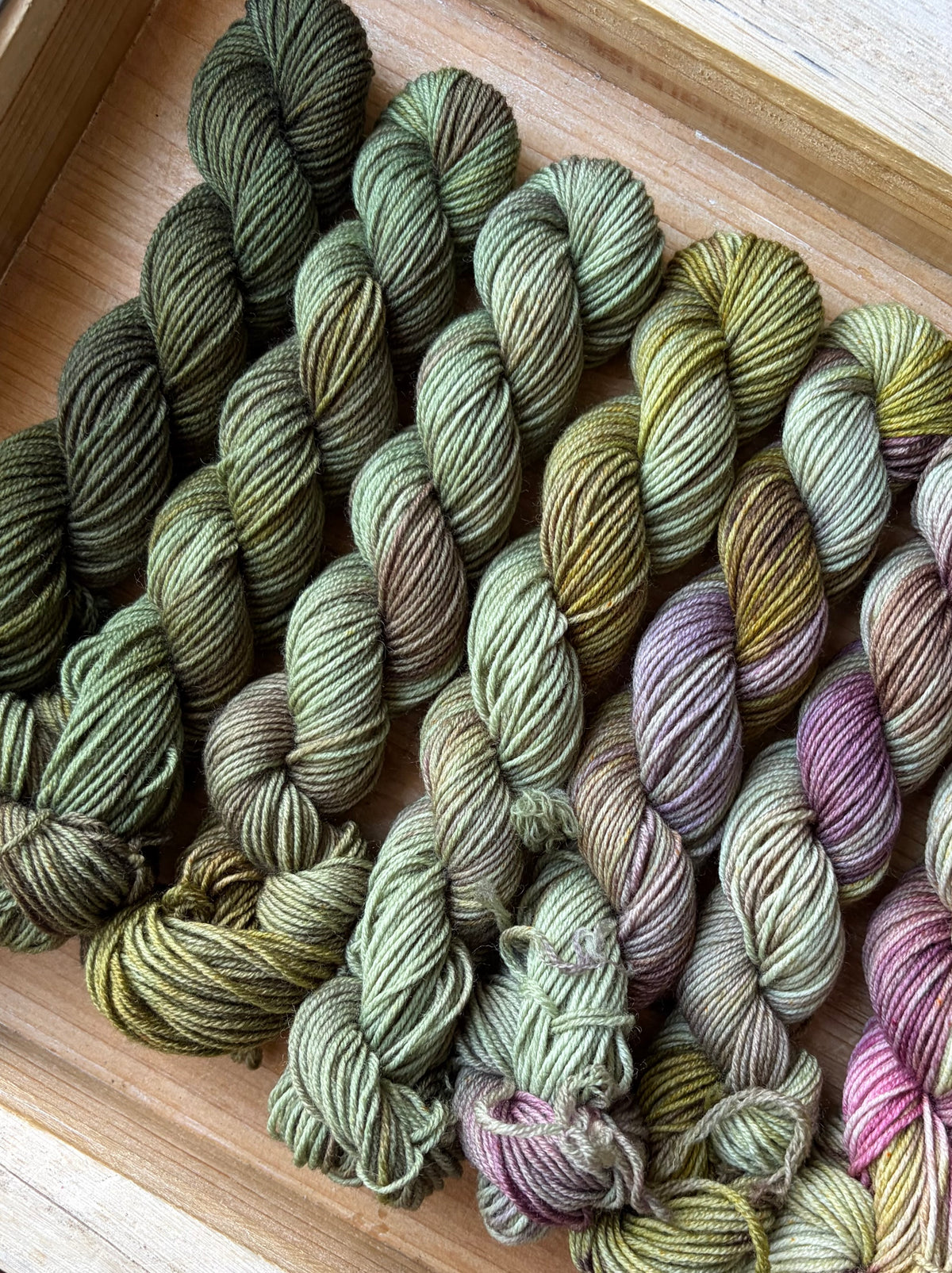 10 Skein Mini Yarn Fade - Squishy Sock Base