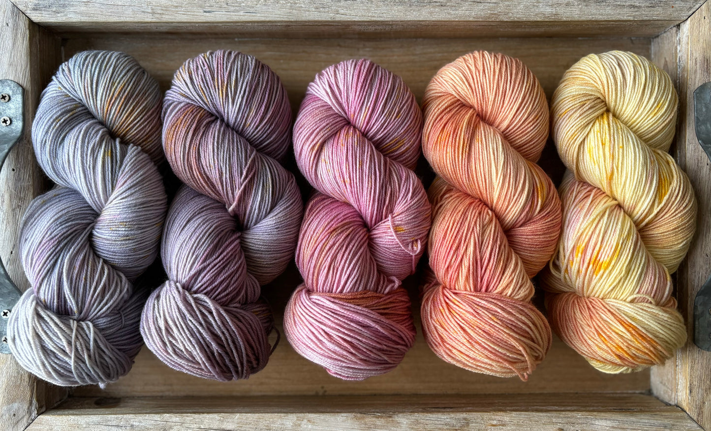 5 Skein Fade on Squishy Sock Base