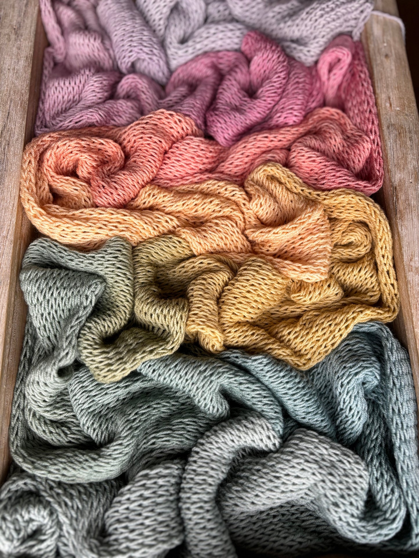 Hand Dyed Yarn Gradient