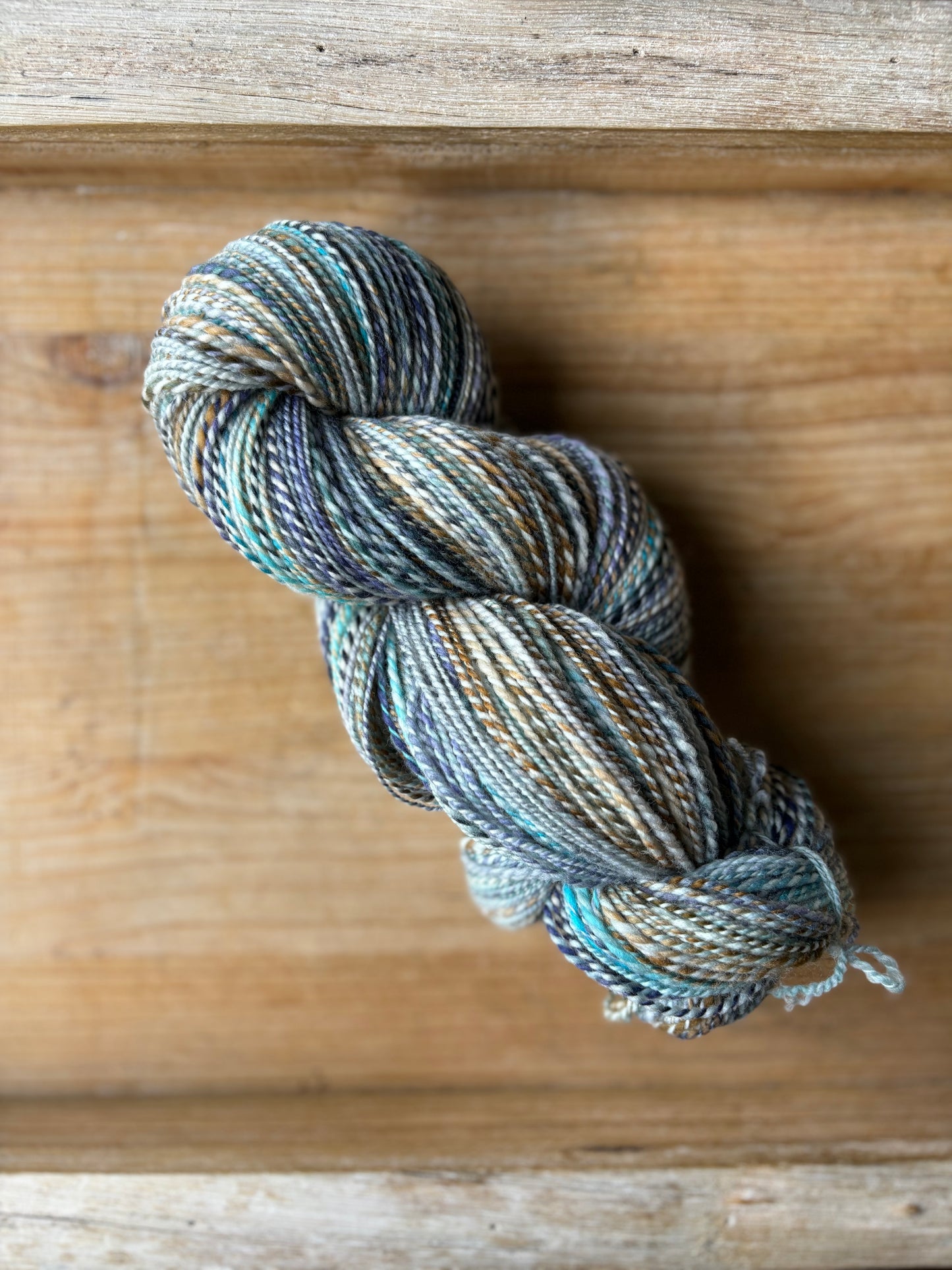 Hand Spun Yarn - 100% Superwash Merino Wool