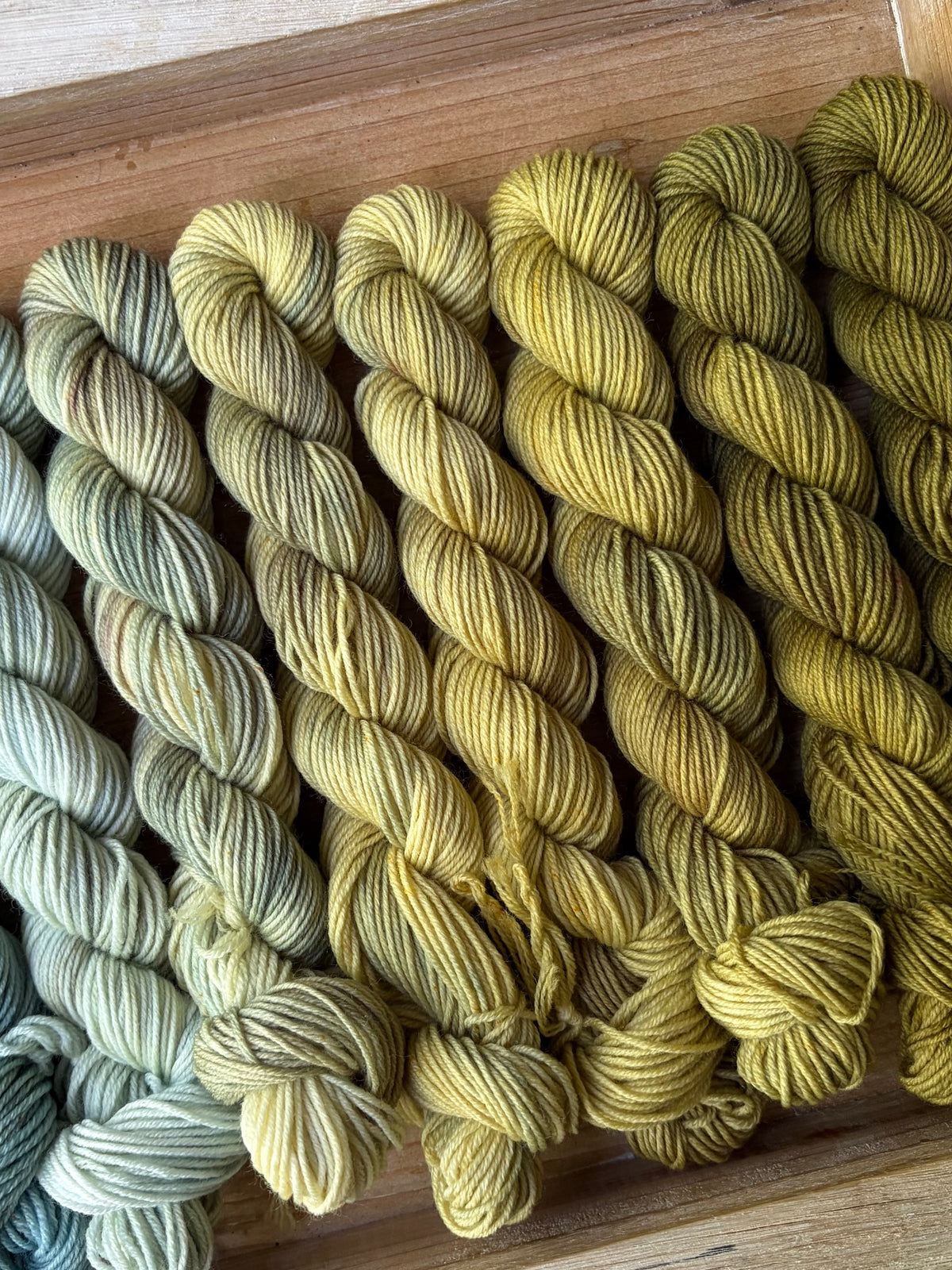 12 Skein Mini Yarn Fade - Squishy Sock Base