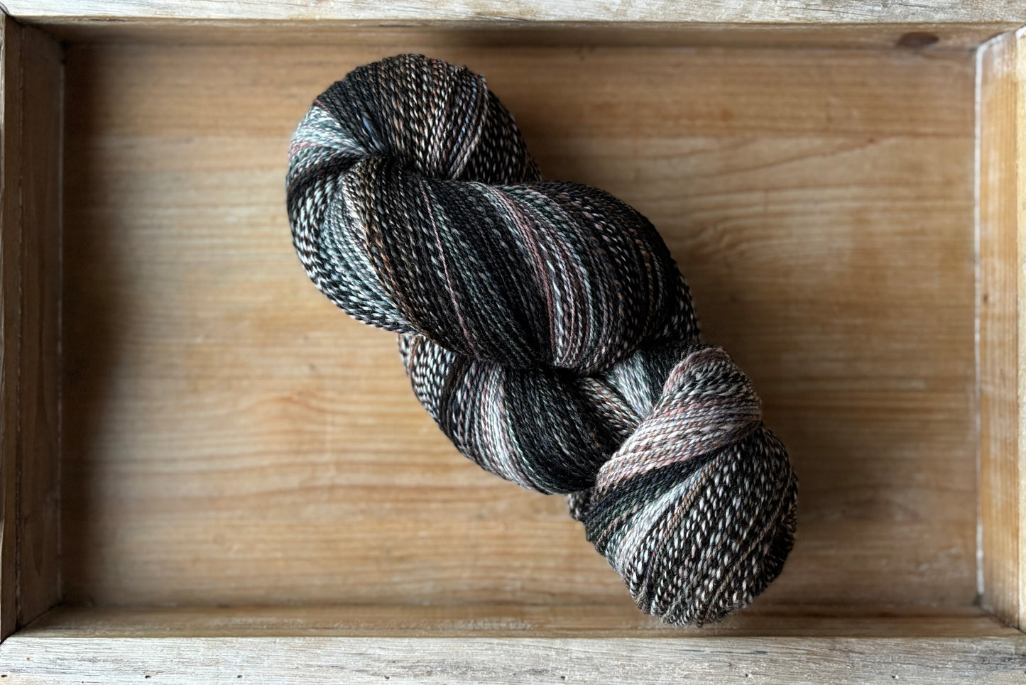 Hand Spun Yarn - 80% Superwash Merino/20% Nylon