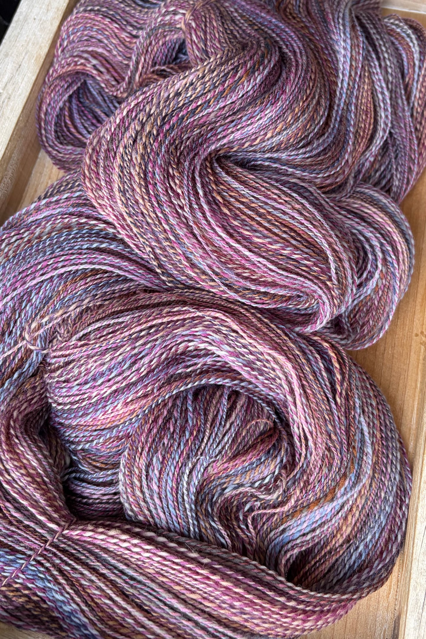 Hand Spun Yarn - 80% Superwash Merino/20% Nylon