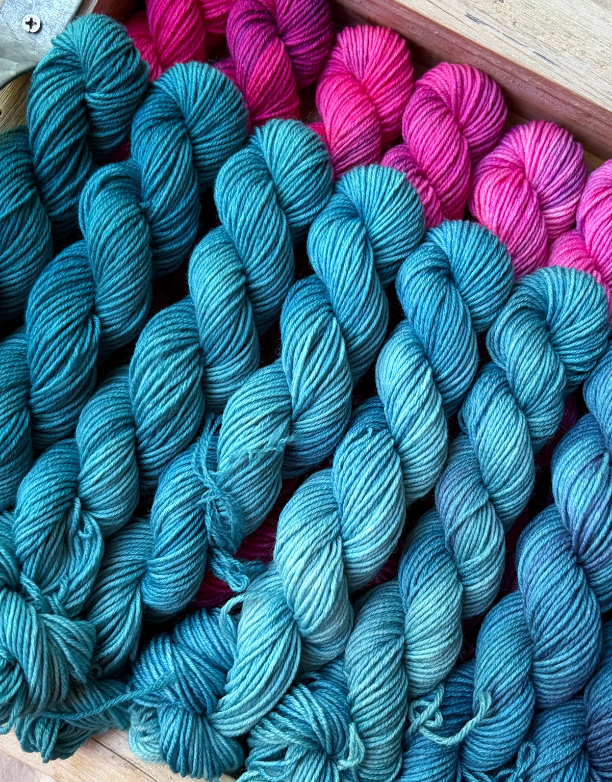 24 Skein Mini Yarn Fade - Squishy Sock Base