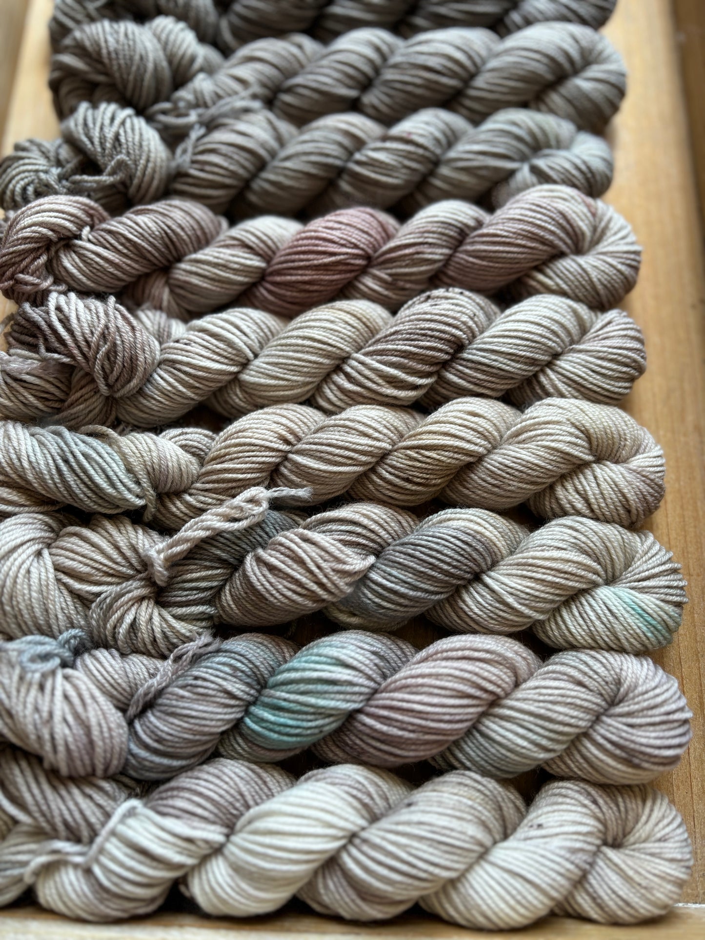 24 Skein Mini Yarn Fade - Squishy Sock Base