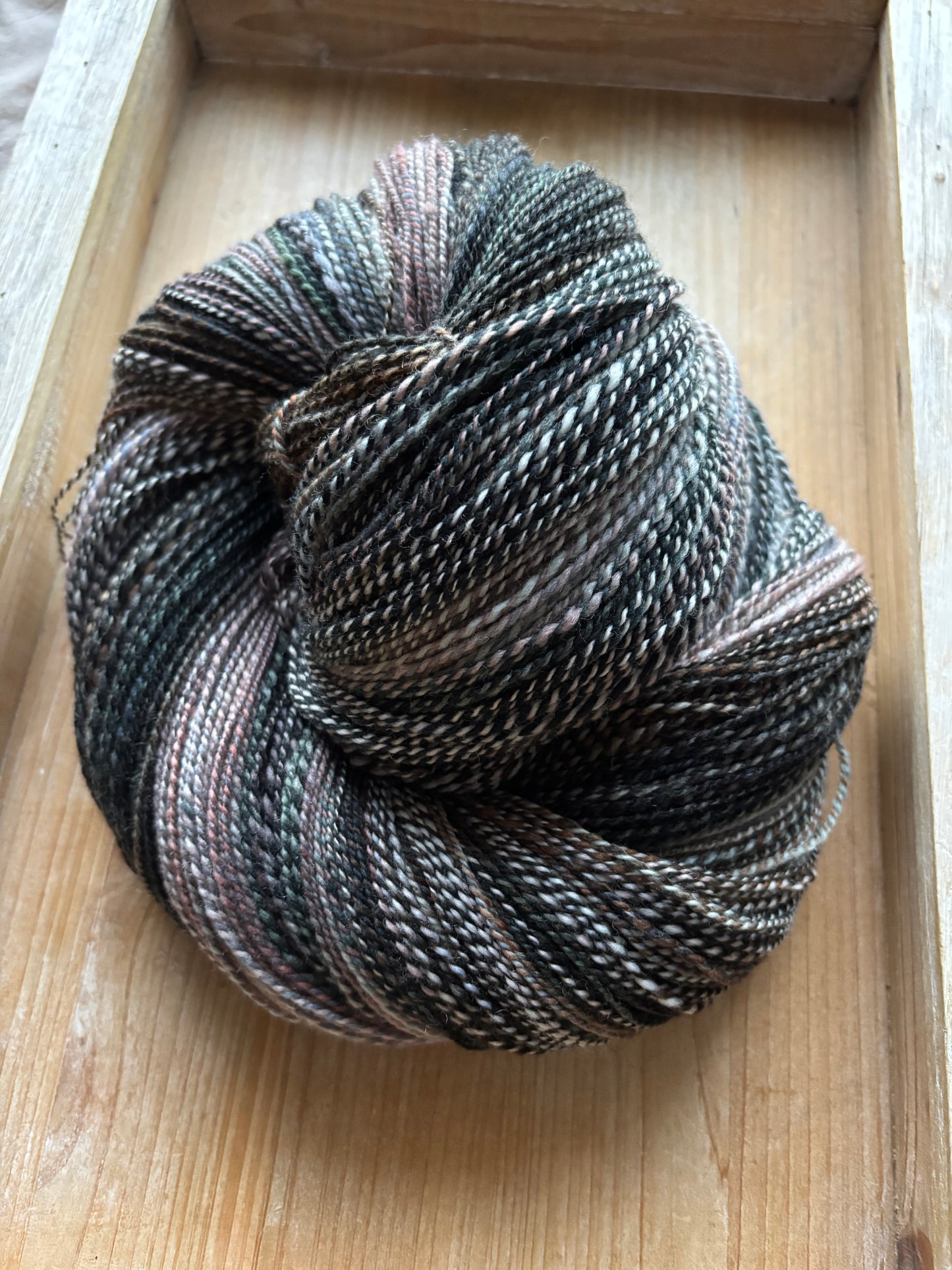 Hand Spun Yarn - 80% Superwash Merino/20% Nylon