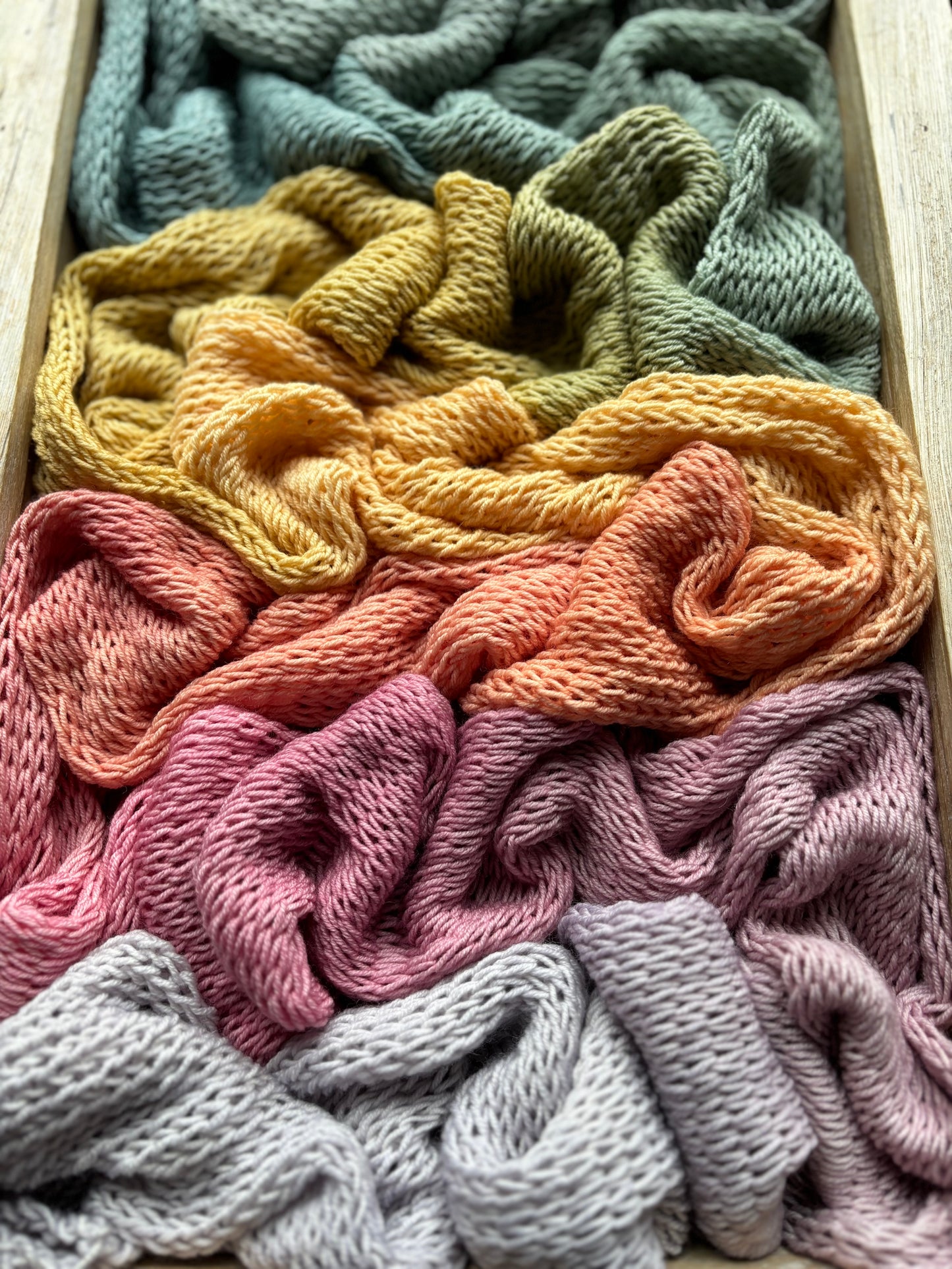 Hand Dyed Yarn Gradient