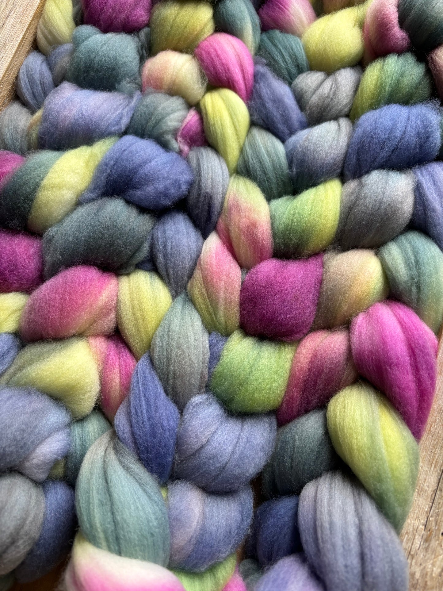 Northern Lights - 100 grams of Spinning Fibre