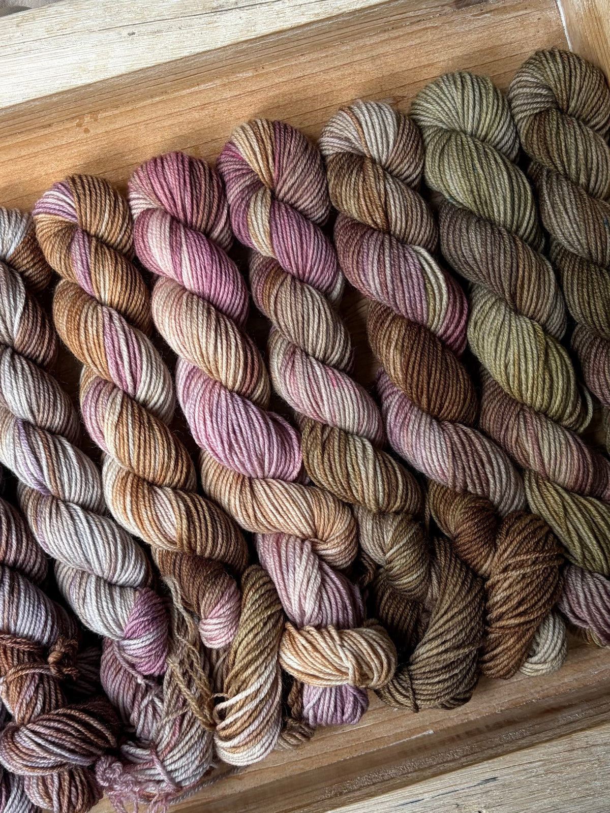 12 Skein Mini Yarn Fade - Squishy Sock Base