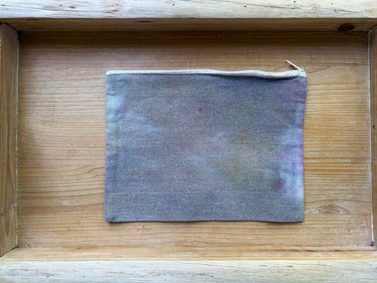 Ice Dyed Zipper Pouch