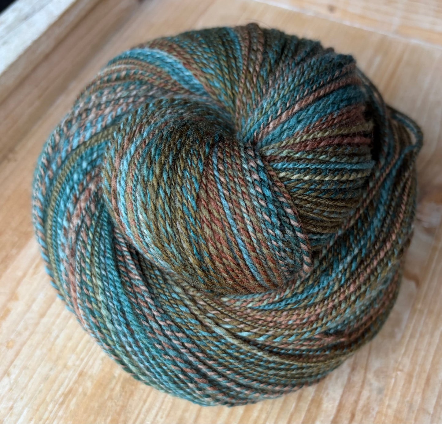 Hand Spun Yarn - 80% Superwash Merino/20% Nylon